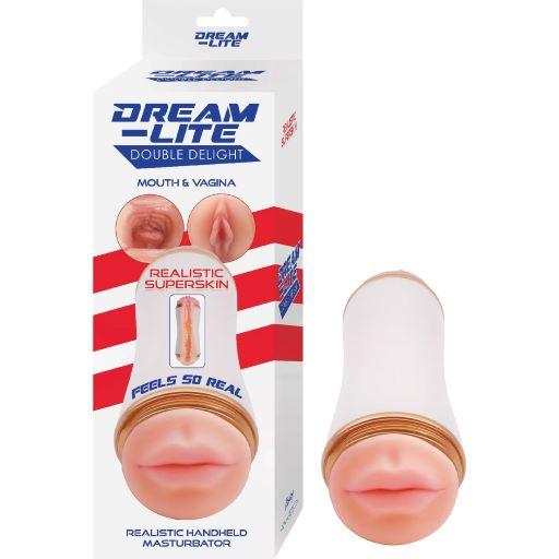 Dream-lite Double Delight White - Click Image to Close