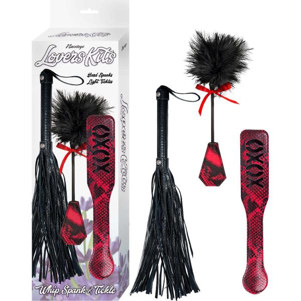 Lovers Kits Whip Tickle & Paddle - Click Image to Close