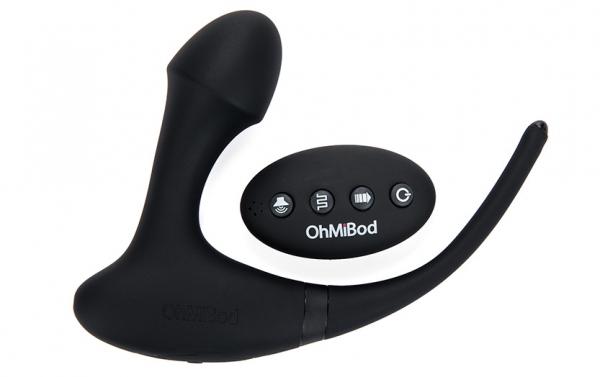 Ohmibod Club Vibe 3.OH Hero Anal Plug Black - Click Image to Close