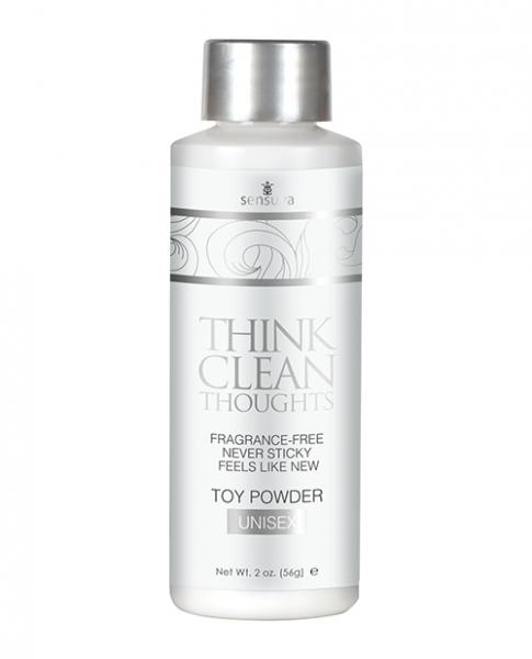 Think Clean Thoughts Toy Powder 2 Oz Bottle