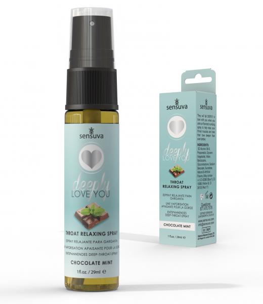 Deeply Love You Throat Spray Chocolate Mint 1oz