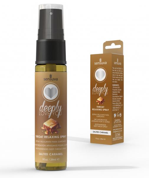 Deeply Love You Salted Caramel Throat Relaxing Spray 1oz