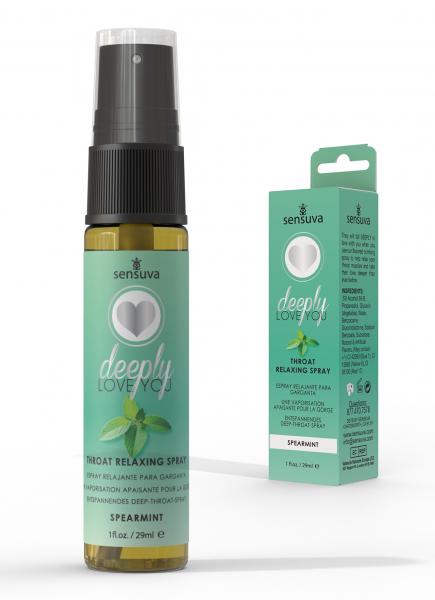 Deeply Love You Spearment Throat Relaxing Spray 1 Oz