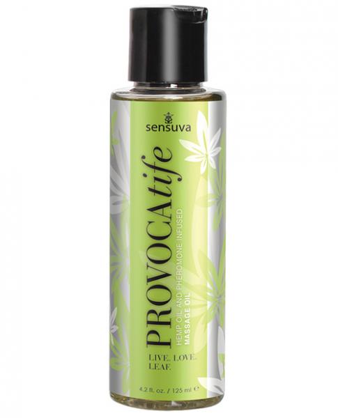 Provocatife Hemp Oil & Pheromone Infused Massage Oil 4.2oz - Click Image to Close