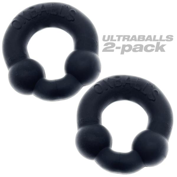 Ultraballs 2 Pk Cockring Night (net) - Click Image to Close