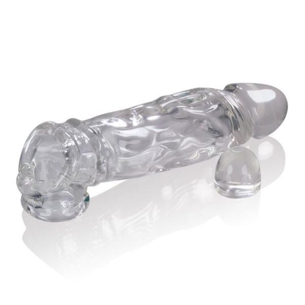 Butch Cocksheath with Adjustable Fit Clear - Click Image to Close