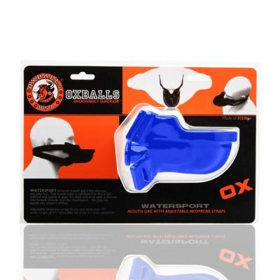 Watersport Strap-on Gag Police Blue (net) - Click Image to Close