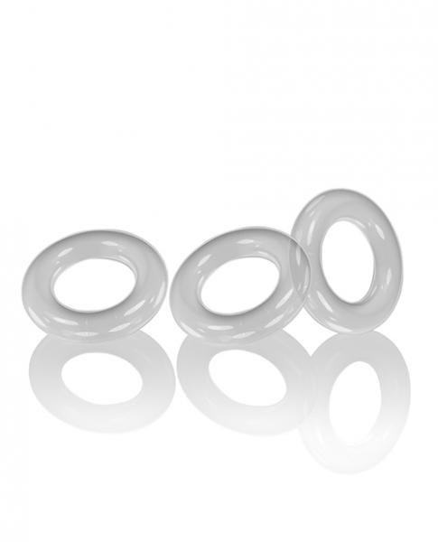 Willy Rings 3 Pk Cockrings White (net) - Click Image to Close