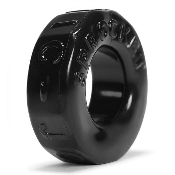 Sprocket Cock Ring Black - Click Image to Close