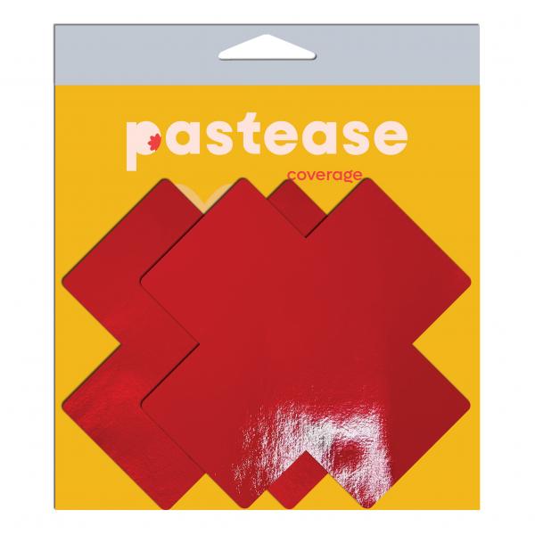 Pastease Faux Latex Red Plus X Full Coverage - Click Image to Close