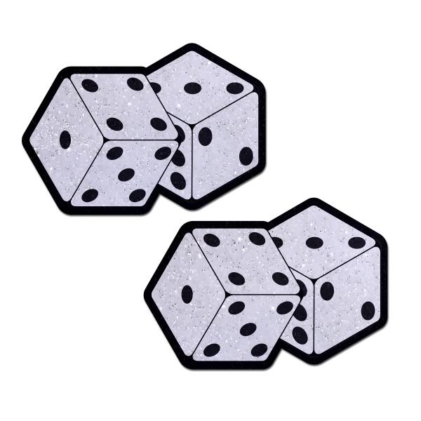 Pastease Pair Of Fuzzy Dice - Click Image to Close