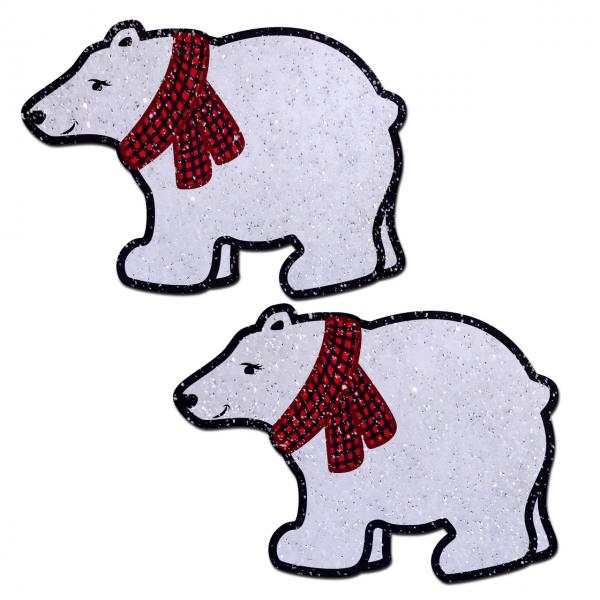 Pastease Polar Bear W/ Scarf - Click Image to Close