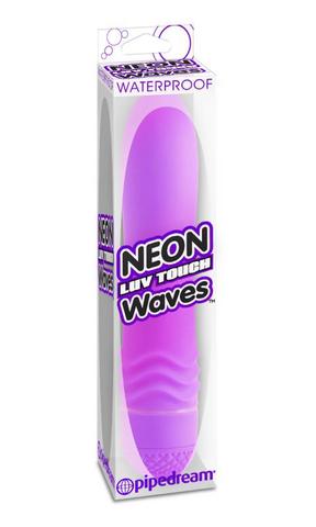 Neon Luv Touch Waves Purple Vibrator