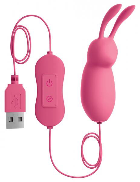 OMG! Bullets #CUTE USB Powered Bullet Vibrator Pink