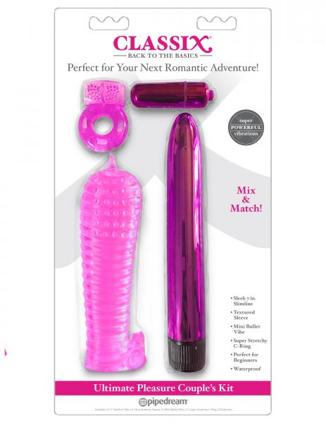 Classix Ultimate Pleasure Couples Kit Pink - Click Image to Close