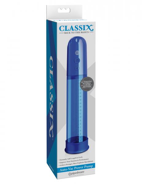 Classix Auto Vac Power Pump Blue