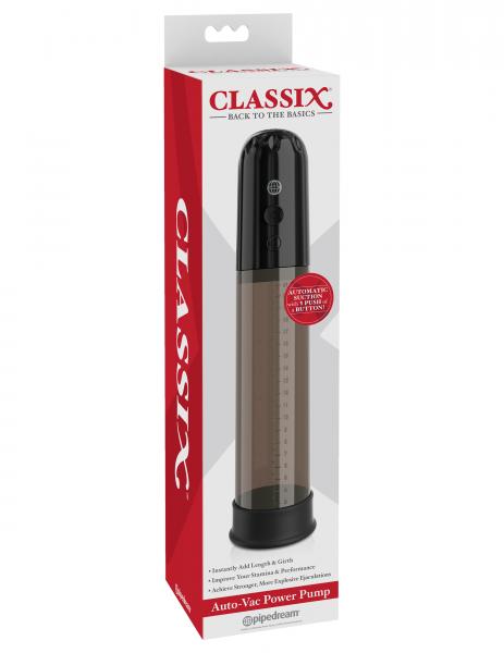 Classix Auto Vac Power Pump Black - Click Image to Close