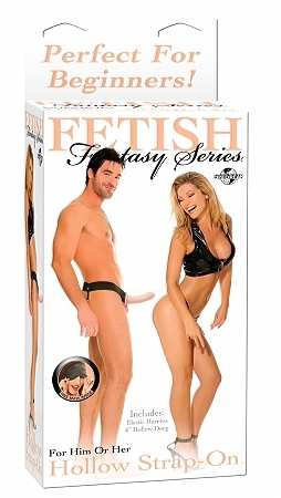 Fetish Fantasy Series Beginner's Hollow Strap-On Beige