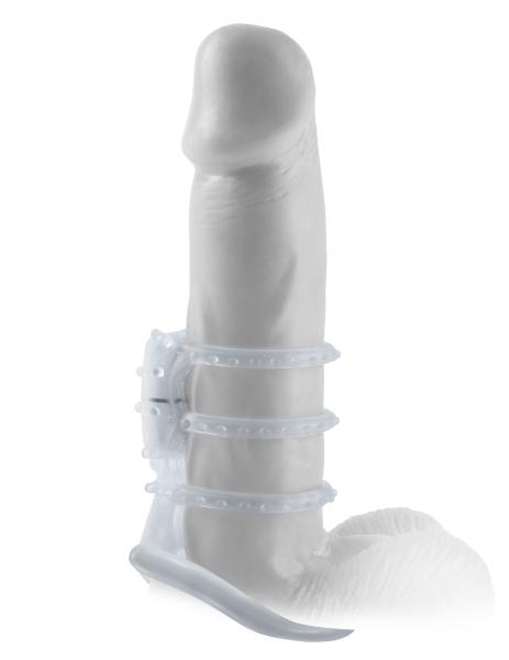 Clear Vibrating Cock Cage