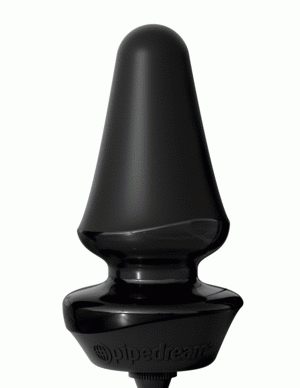 Anal Fantasy Elite Inflatable Silicone Butt Plug Black - Click Image to Close