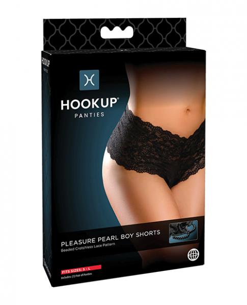 Hookup Panties Pleasure Pearl Boy Shorts S-l