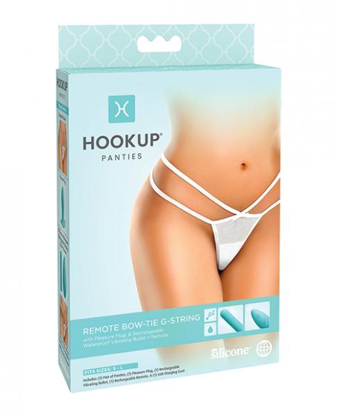 Hookup Panties Bow Tie G-string S-l - Click Image to Close