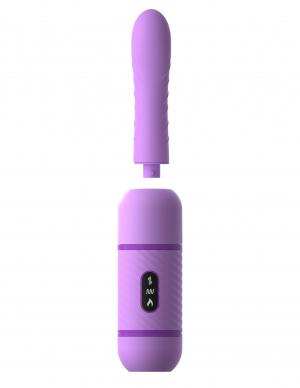 Fantasy For Her Love Thrust Her Purple Warming Vibrator - Click Image to Close