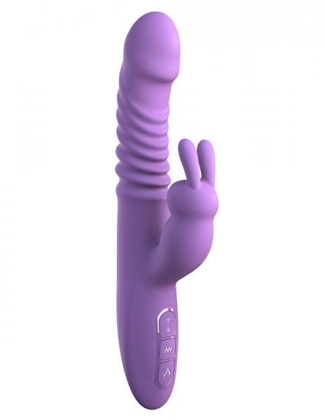 Fantasy For Her Ultimate Thrusting Rabbit Vibrator Purple