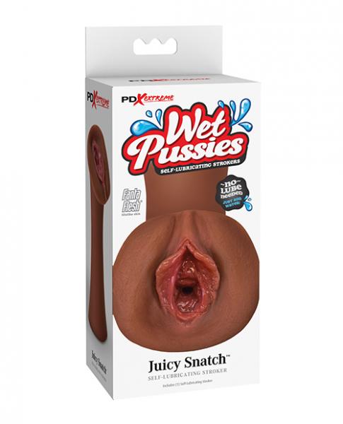 Pdx Extreme Wet Pussies Juicy Snatch Brown - Click Image to Close