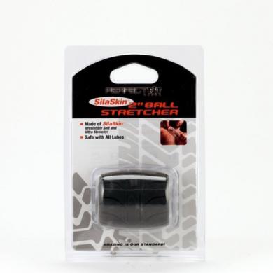 Perfect Fit Silaskin Ball Stretcher 2in Black