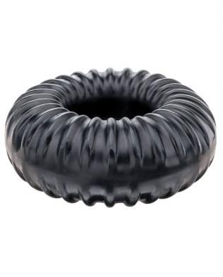 Ribbed Ring Ice Black