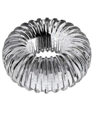 Ribbed Ring Ice Clear - Click Image to Close