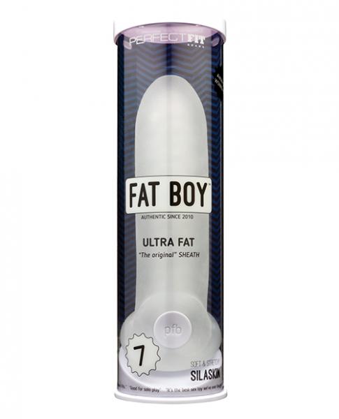 Perfect Fit Fat Boy Original Ultra Fat 7.0 Clear Sheath - Click Image to Close