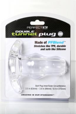 D-Tunnel Plug Ice Medium Clear