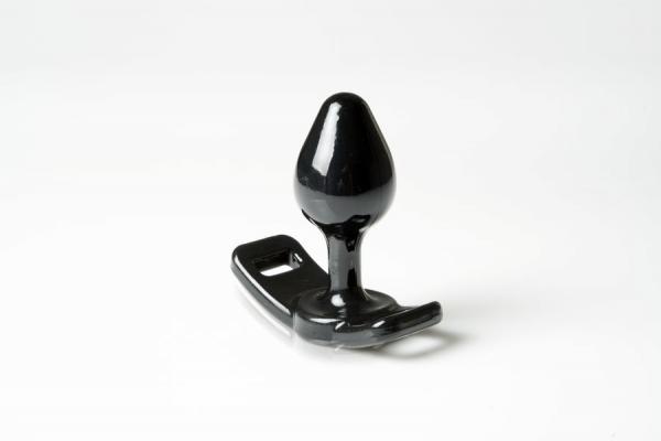 Strap On Butt Plug Small Black