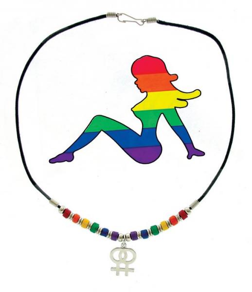 Gaysentials Necklace Sticker Combo Female - Click Image to Close