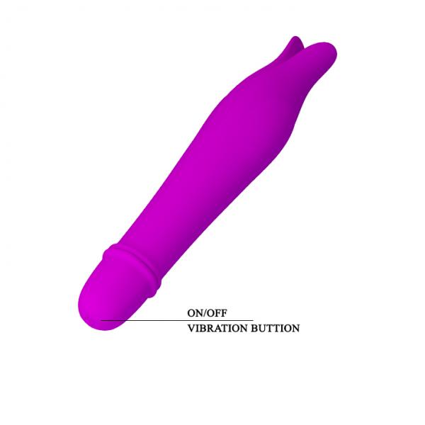 Pretty Love 10 Function Silicone Fuchsia Vibrator - Click Image to Close