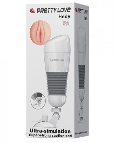 Pretty Love Hedy Suction Pad Stroker - Click Image to Close