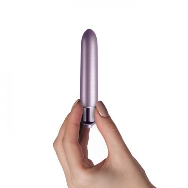 Touch Of Velvet Soft Lilac 90mm Bullet Vibrator - Click Image to Close