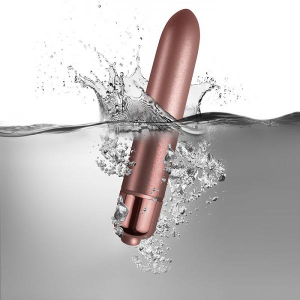 Touch Of Velvet Rose Blush 90mm Bullet Vibrator