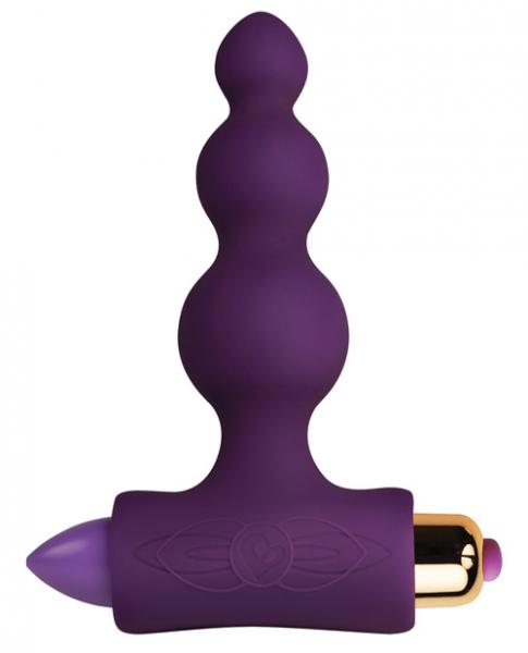 Petite Sensations Bubbles 7X Purple Butt Plug