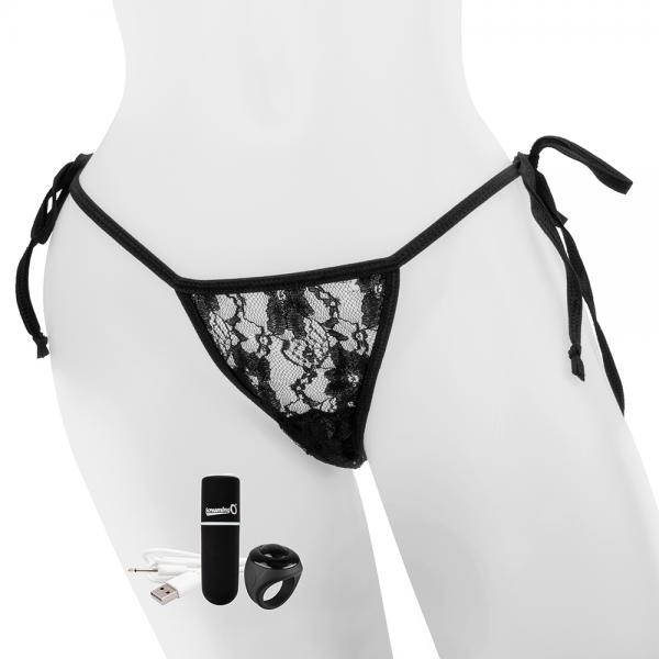 My Secret Charged Remote Control Panty Vibe Black - Click Image to Close