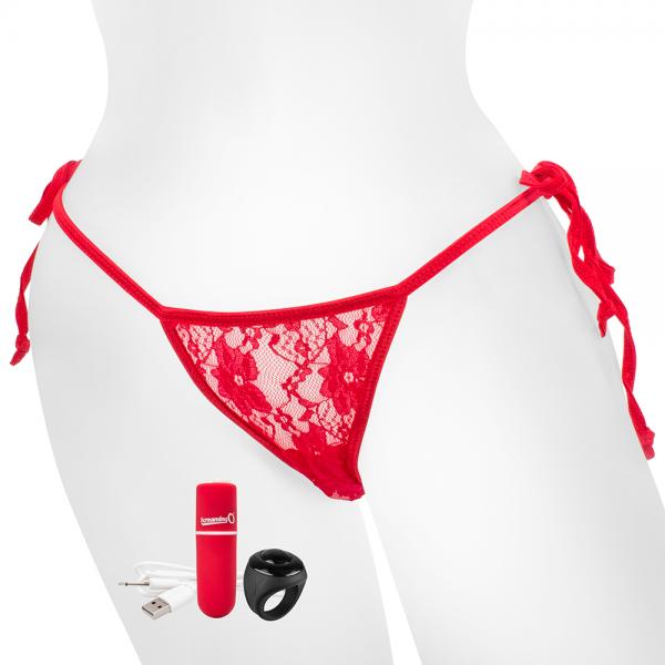 My Secret Remote Control Panty Vibe Red O/S - Click Image to Close