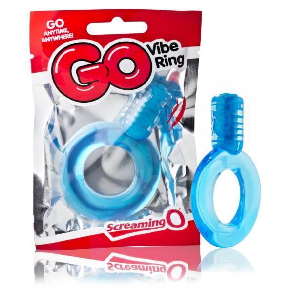 Screaming O Go Vibe Ring Blue - Click Image to Close