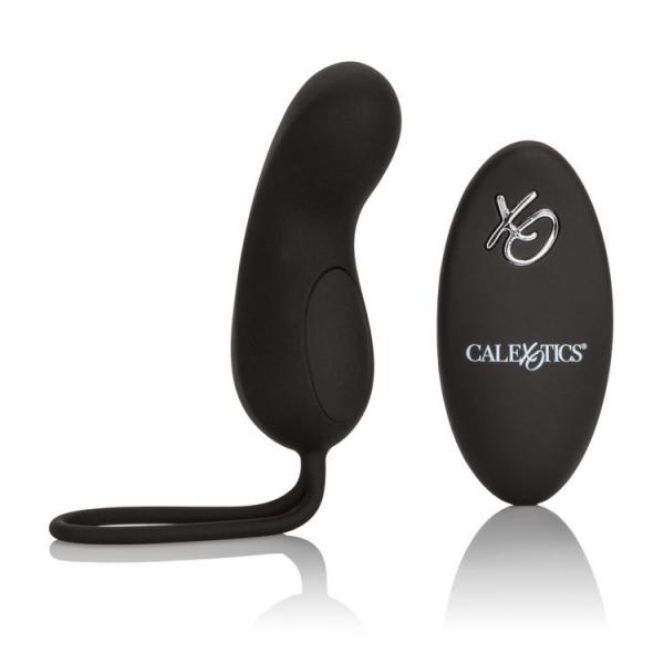 Silicone Remote USB Rechargeable Curve Black Bullet - Click Image to Close