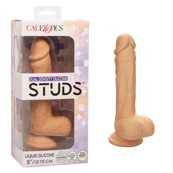 Dual Density Silicone Stud 5in Ivory - Click Image to Close