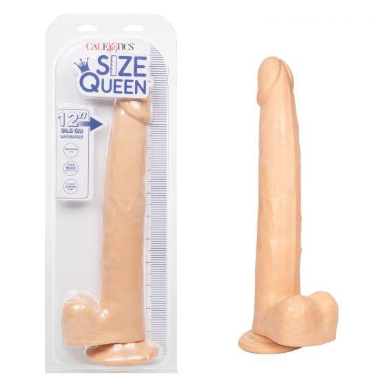 Size Queen 12in Ivory - Click Image to Close