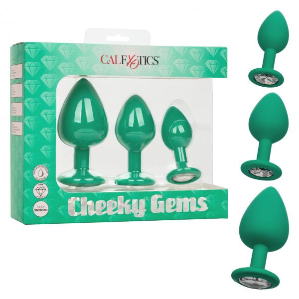 Cheeky Gems 3pc Set Green