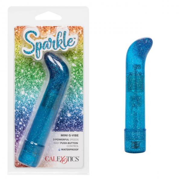 Sparkle Mini G-vibe Blue - Click Image to Close