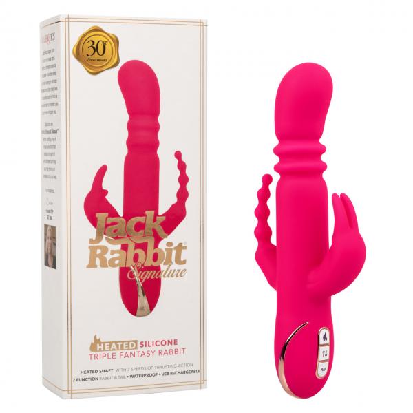 Jack Rabbit Signature Heated Triple Fantasy Rabbit - Click Image to Close